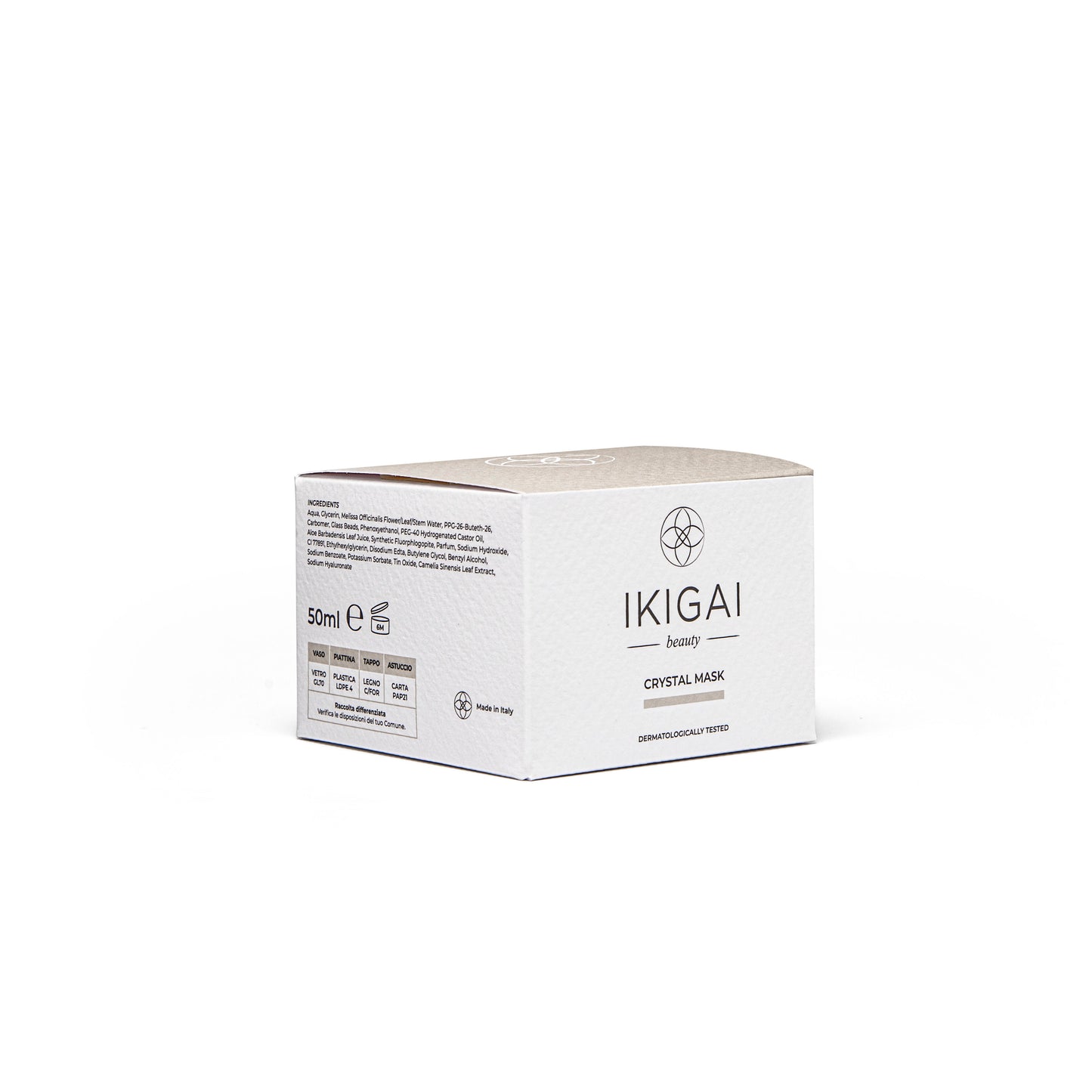 Crystal Mask Krištolinė Veido Kaukė Ikigai